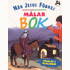 Hällzon, Annica : När Jesus föddes  - målarbok