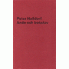 Halldorf, Peter: Ande och bokstav Halldorf, Peter: Ande och bokstav